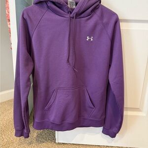 Under Armour Vibrant Purple Fleece Hoodie